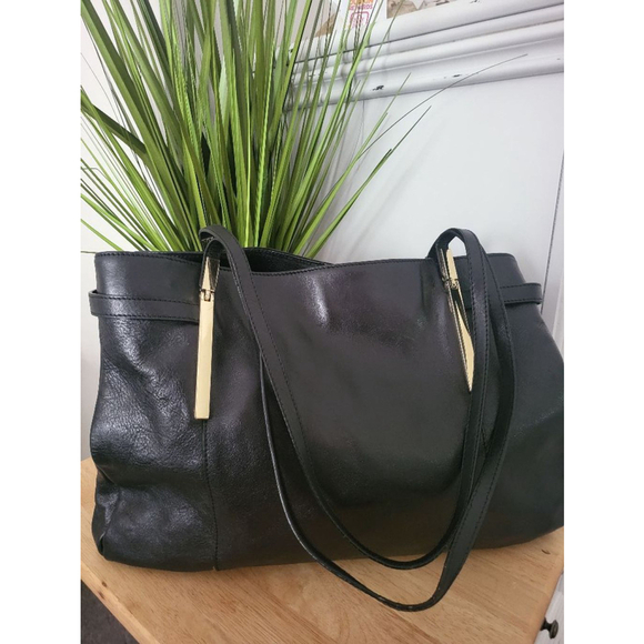 Wilsons Leather Black Handbag - Picture 2 of 7